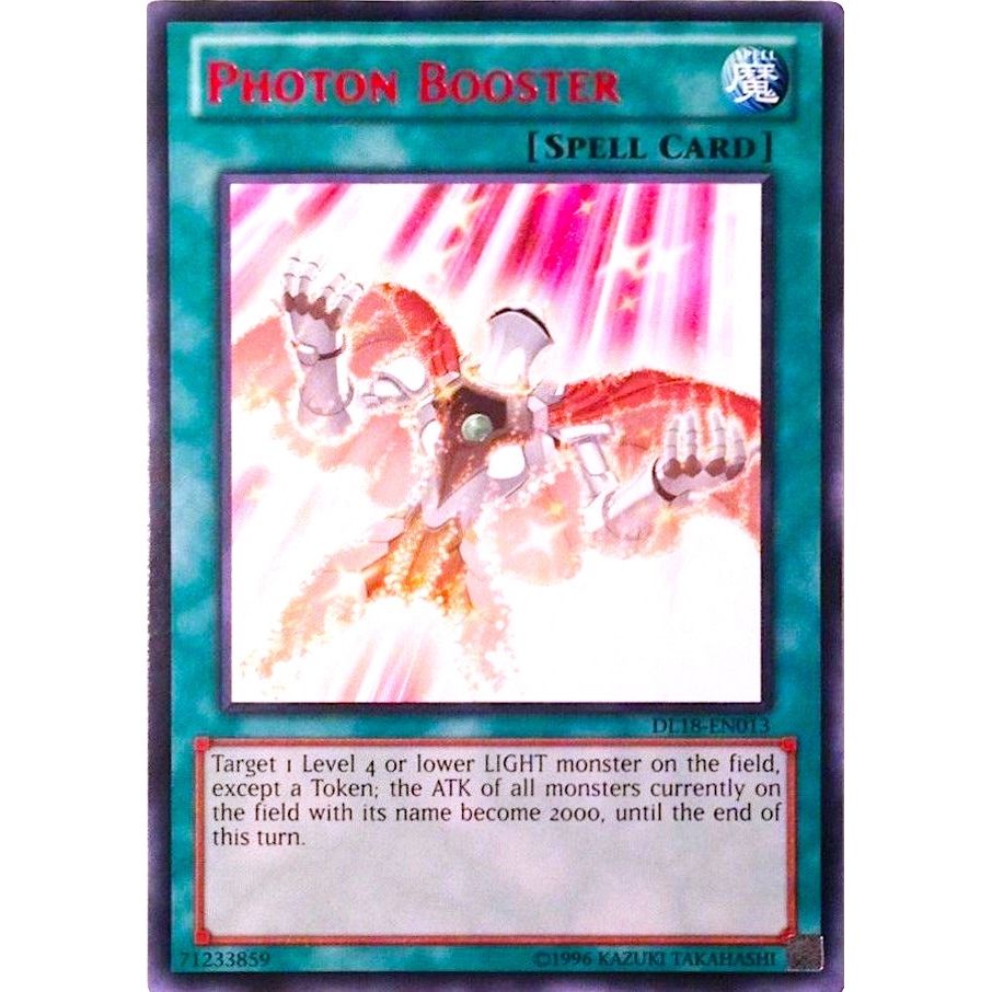 Image for Photon Booster (Red) (DL18-EN013) (DL) - YuGiOh