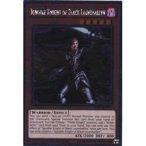 Image for Ignoble Knight of Black Laundsallyn (NKRT-EN005) (NKRT) - YuGiOh