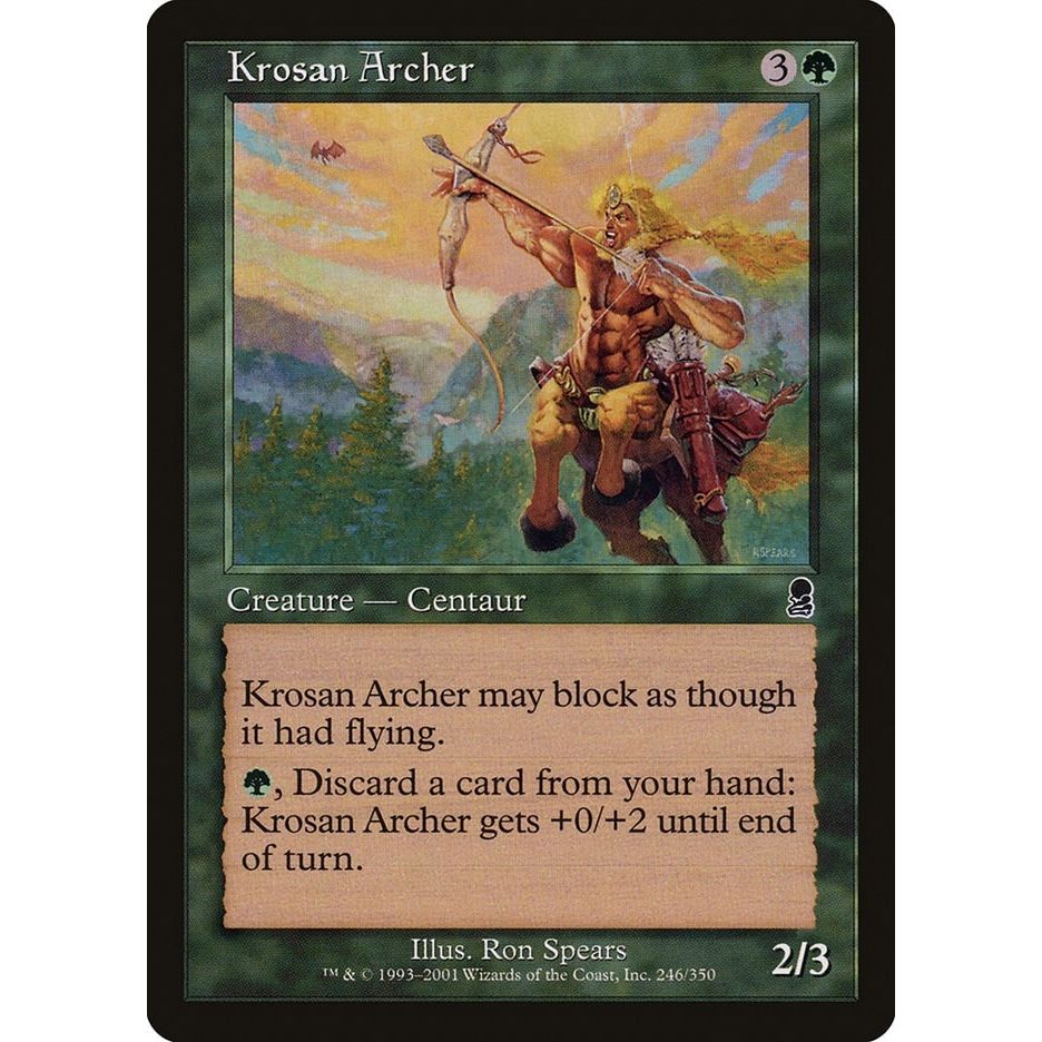 Image for Krosan Archer (246) (ODY) - Magic: The Gathering