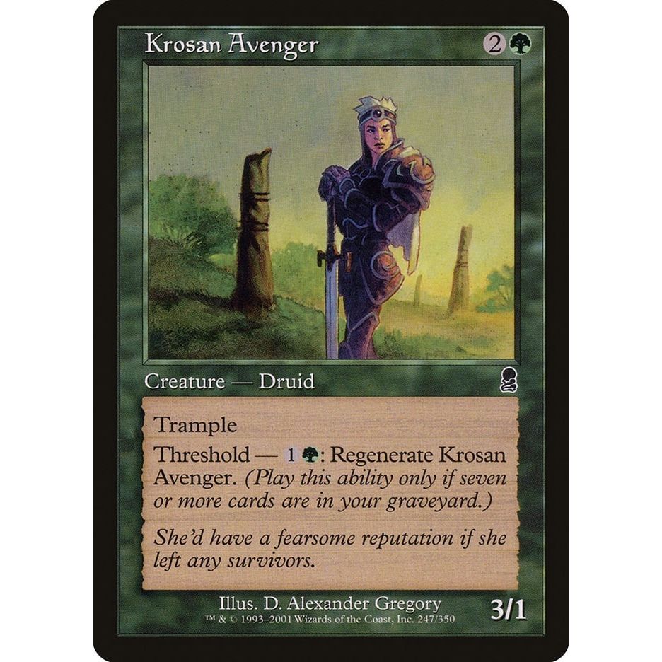 Image for Krosan Avenger (247) (ODY) - Magic: The Gathering