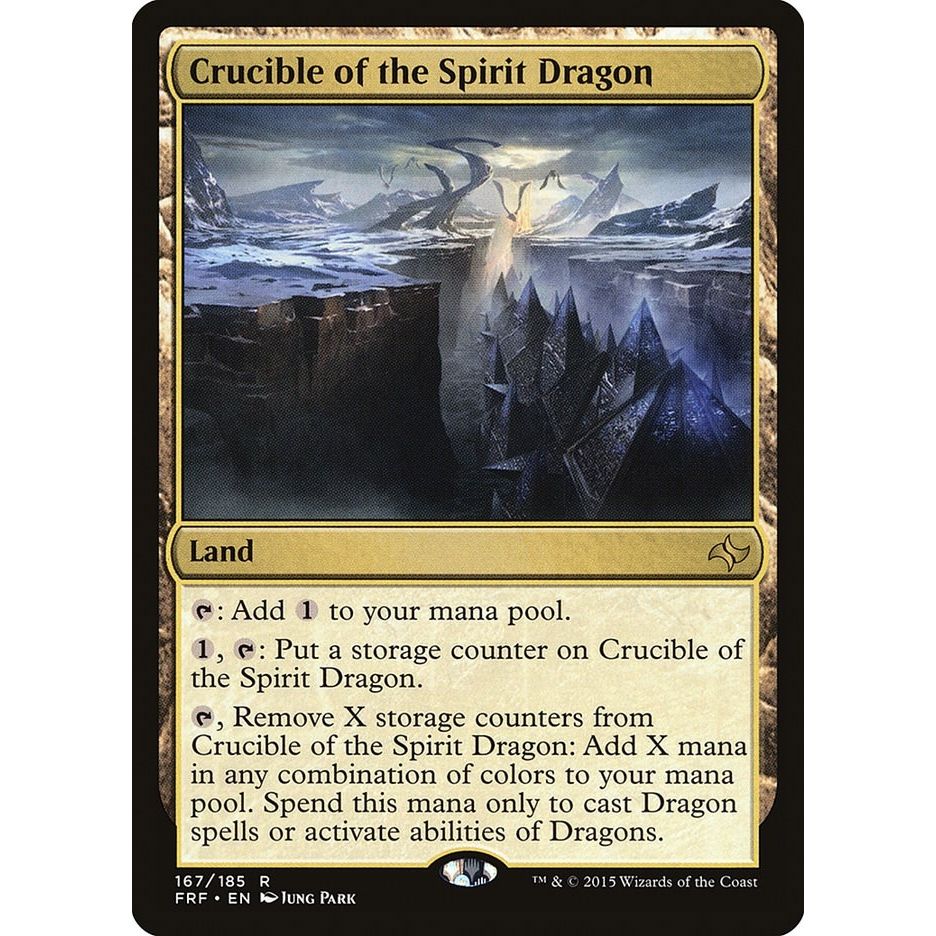 Image for Crucible of the Spirit Dragon (167) (FRF) - Magic: The Gathering