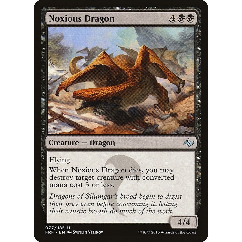 Image for Noxious Dragon (77) (FRF) - Magic: The Gathering