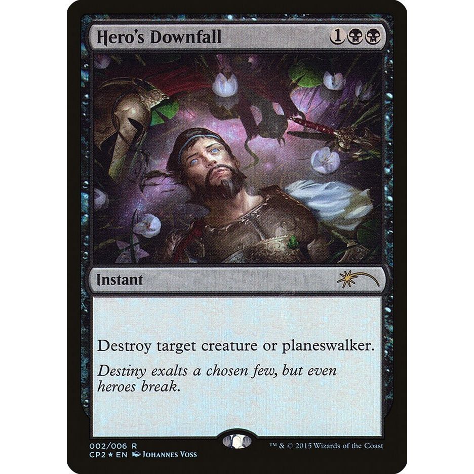Image for Hero's Downfall (2) (UMP) - Magic: The Gathering
