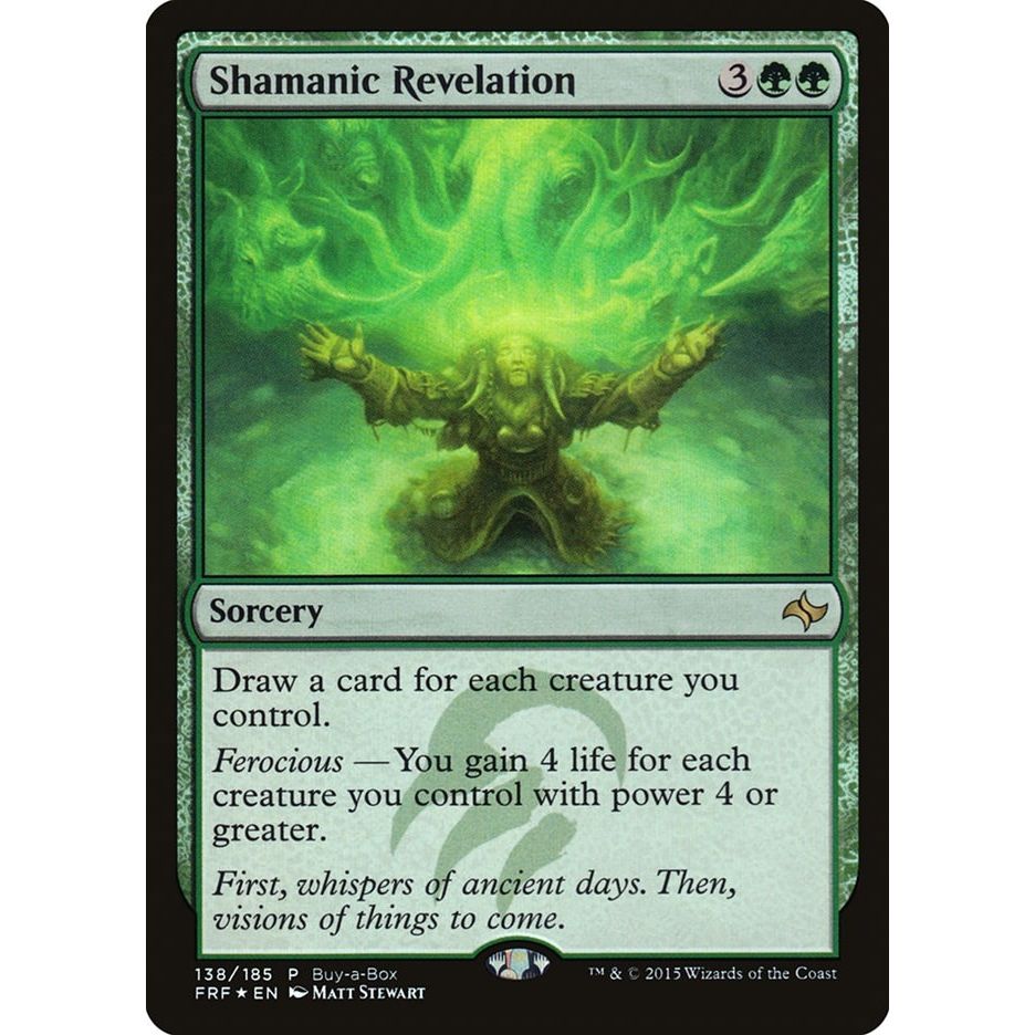 Image for Shamanic Revelation (138) (BABP) - Magic: The Gathering