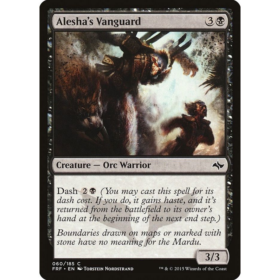 Image for Alesha's Vanguard (60) (FRF) - Magic: The Gathering