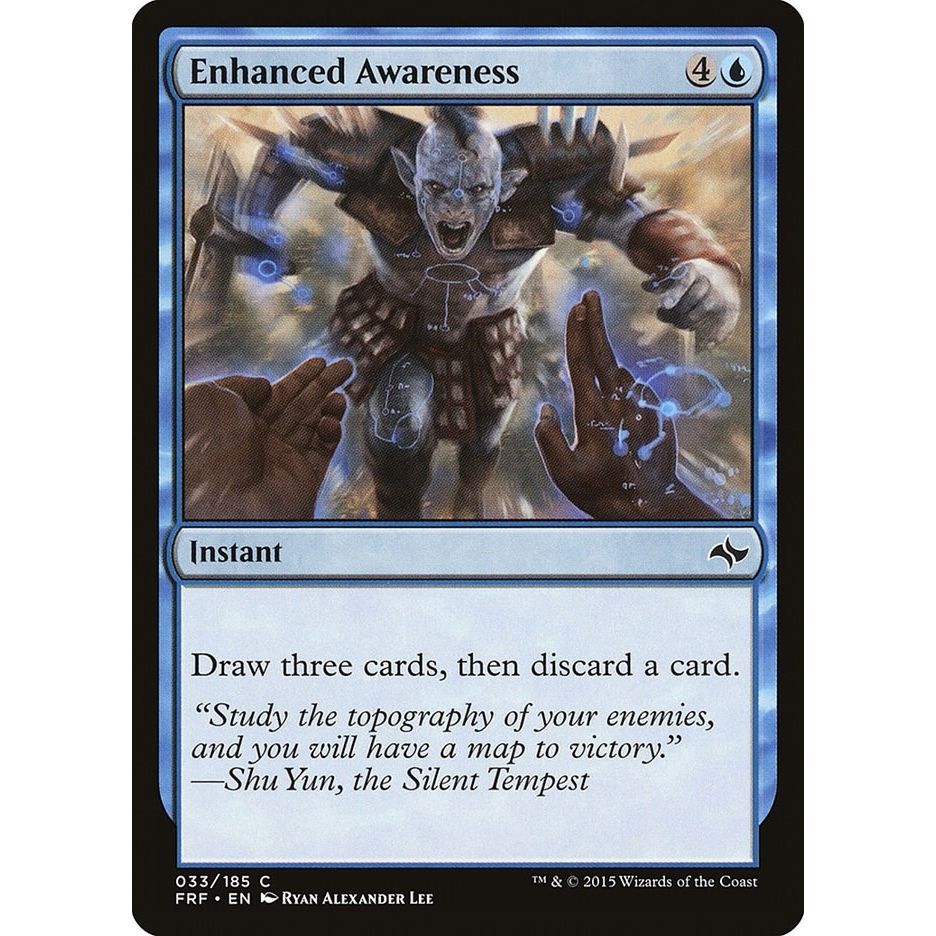 Image for Enhanced Awareness (33) (FRF) - Magic: The Gathering