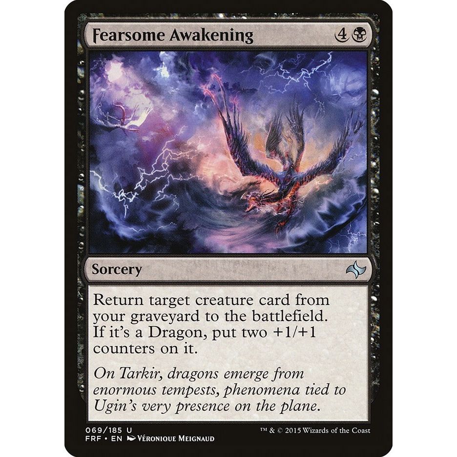 Image for Fearsome Awakening (69) (FRF) - Magic: The Gathering