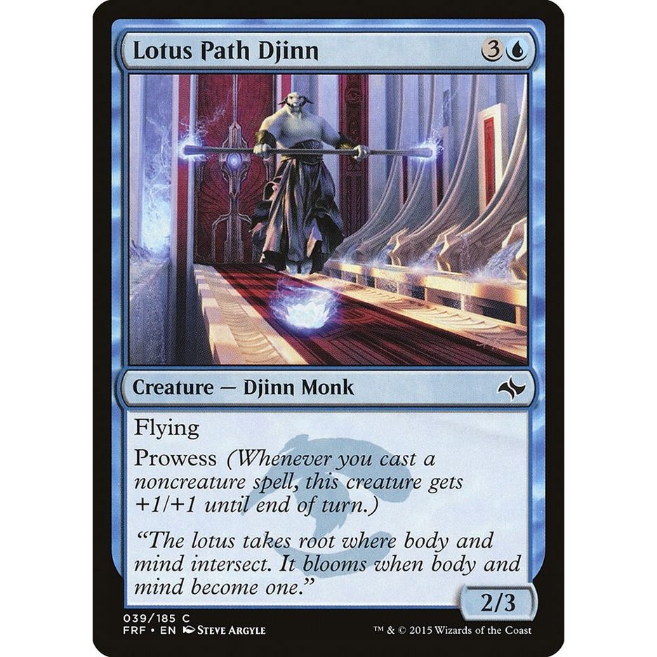 Image for Lotus Path Djinn (39) (FRF) - Magic: The Gathering