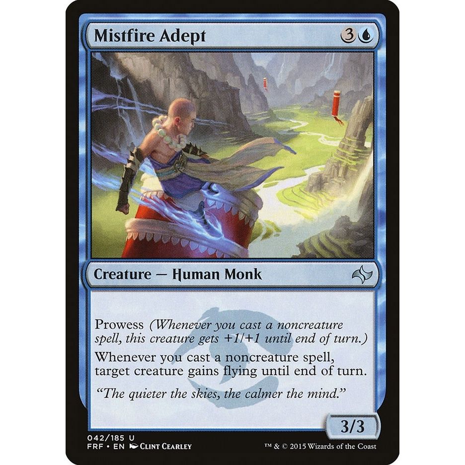Image for Mistfire Adept (42) (FRF) - Magic: The Gathering