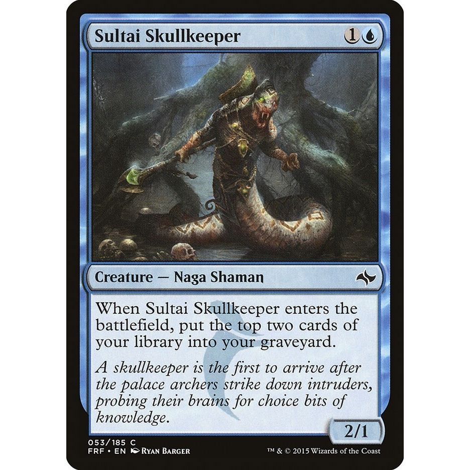 Image for Sultai Skullkeeper (53) (FRF) - Magic: The Gathering