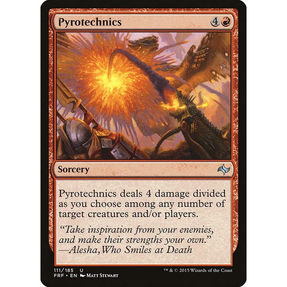 Image for Pyrotechnics (111) (FRF) - Magic: The Gathering