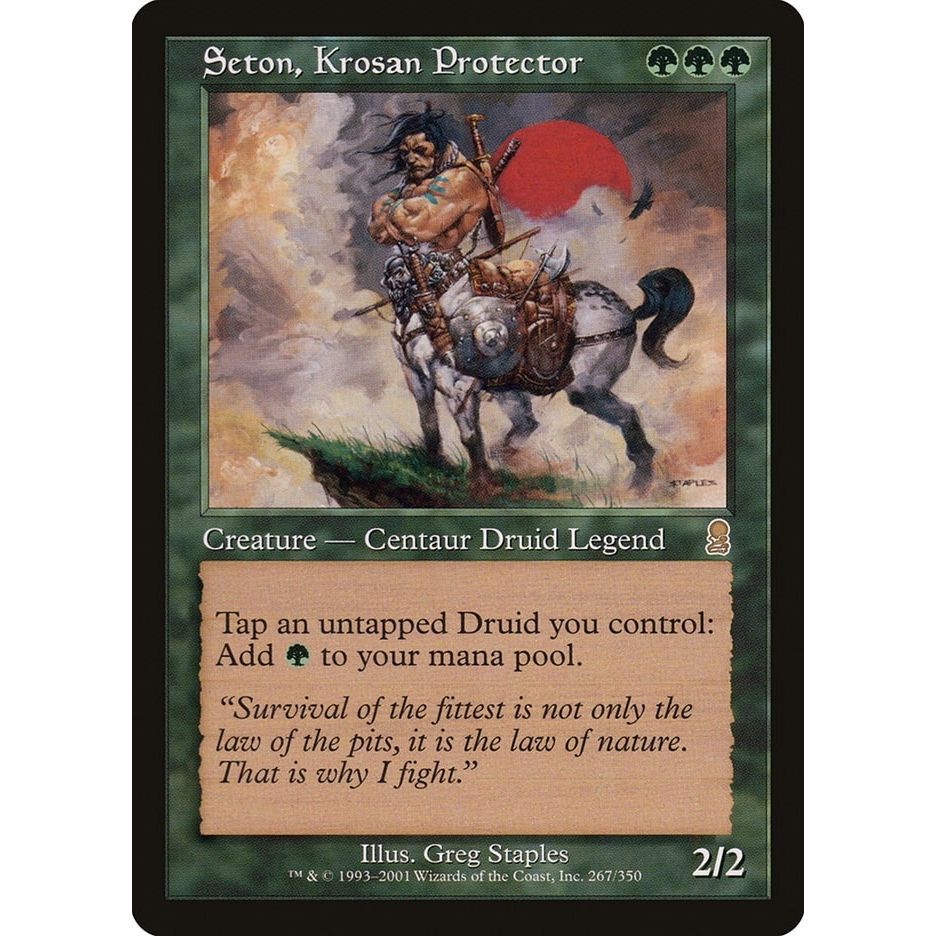 Image for Seton, Krosan Protector (267) (ODY) - Magic: The Gathering
