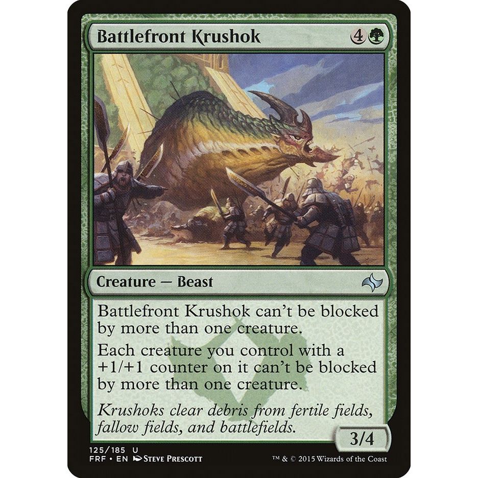 Image for Battlefront Krushok (125) (FRF) - Magic: The Gathering
