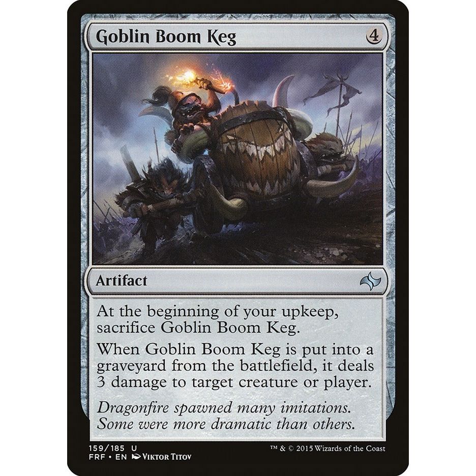 Image for Goblin Boom Keg (159) (FRF) - Magic: The Gathering