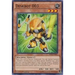 Image for Deskbot 003 (SECE-EN041) (SECE) - YuGiOh