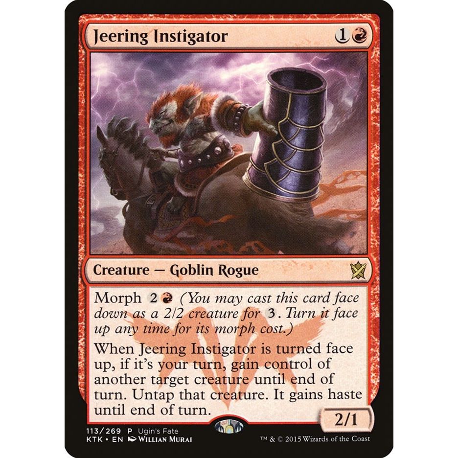 Image for Jeering Instigator (113) (FRF_UGIN) - Magic: The Gathering