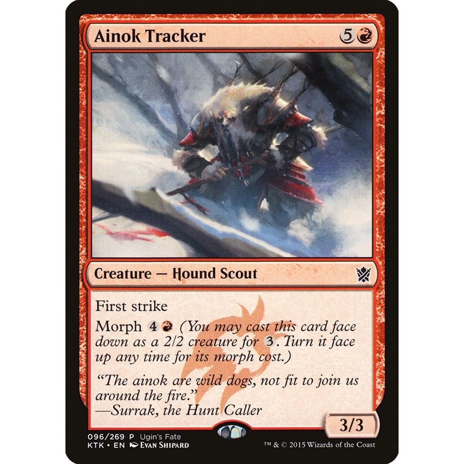 Image for Ainok Tracker (96) (FRF_UGIN) - Magic: The Gathering