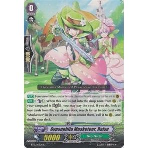 Image for Gypsophila Musketeer, Raisa (BT17/143EN) (BT17) - Cardfight Vanguard