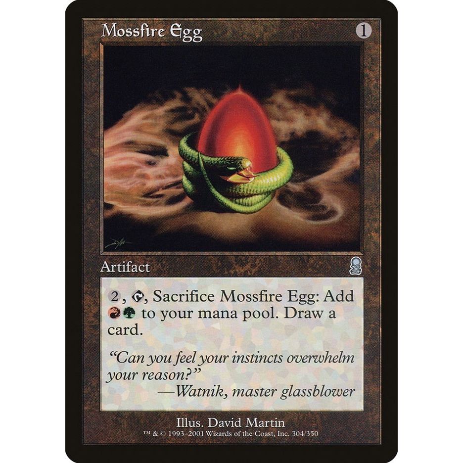 Image for Mossfire Egg (304) (ODY) - Magic: The Gathering