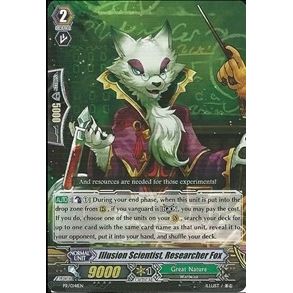 Image for Illusion Scientist, Researcher Fox (PR/0141EN) (PR) - Cardfight Vanguard