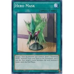 Image for Hero Mask (SDHS-EN027) (SDHS) - YuGiOh