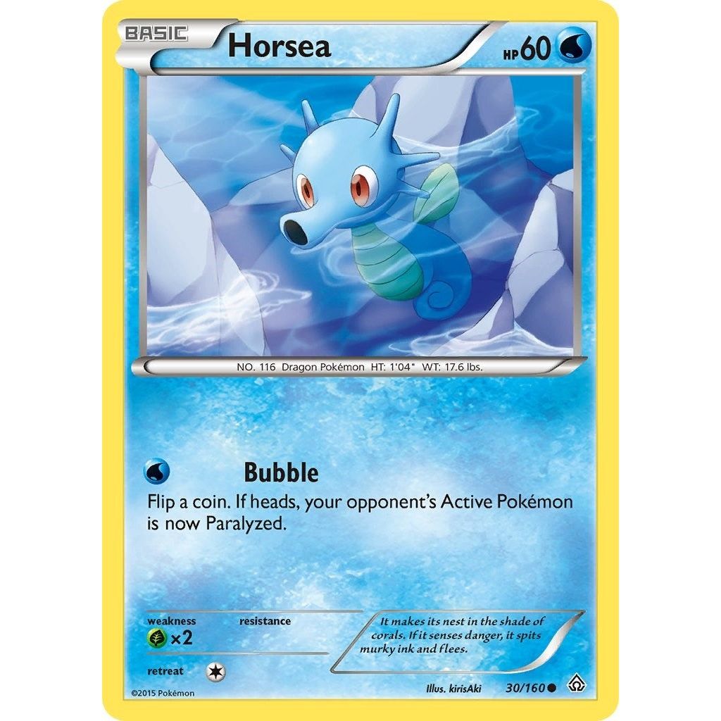 Image for Horsea (30/160) (PRC) - Pokemon