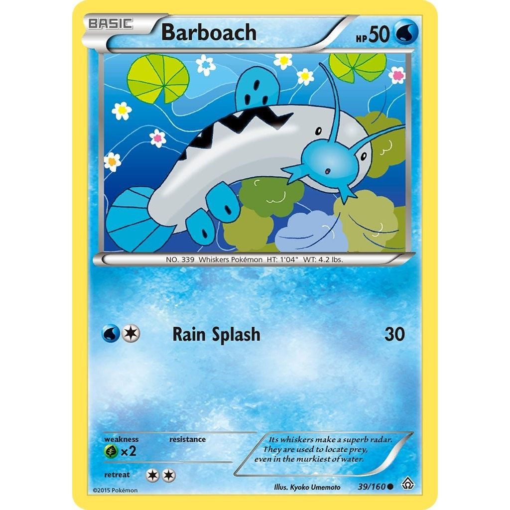 Image for Barboach (39/160) (PRC) - Pokemon