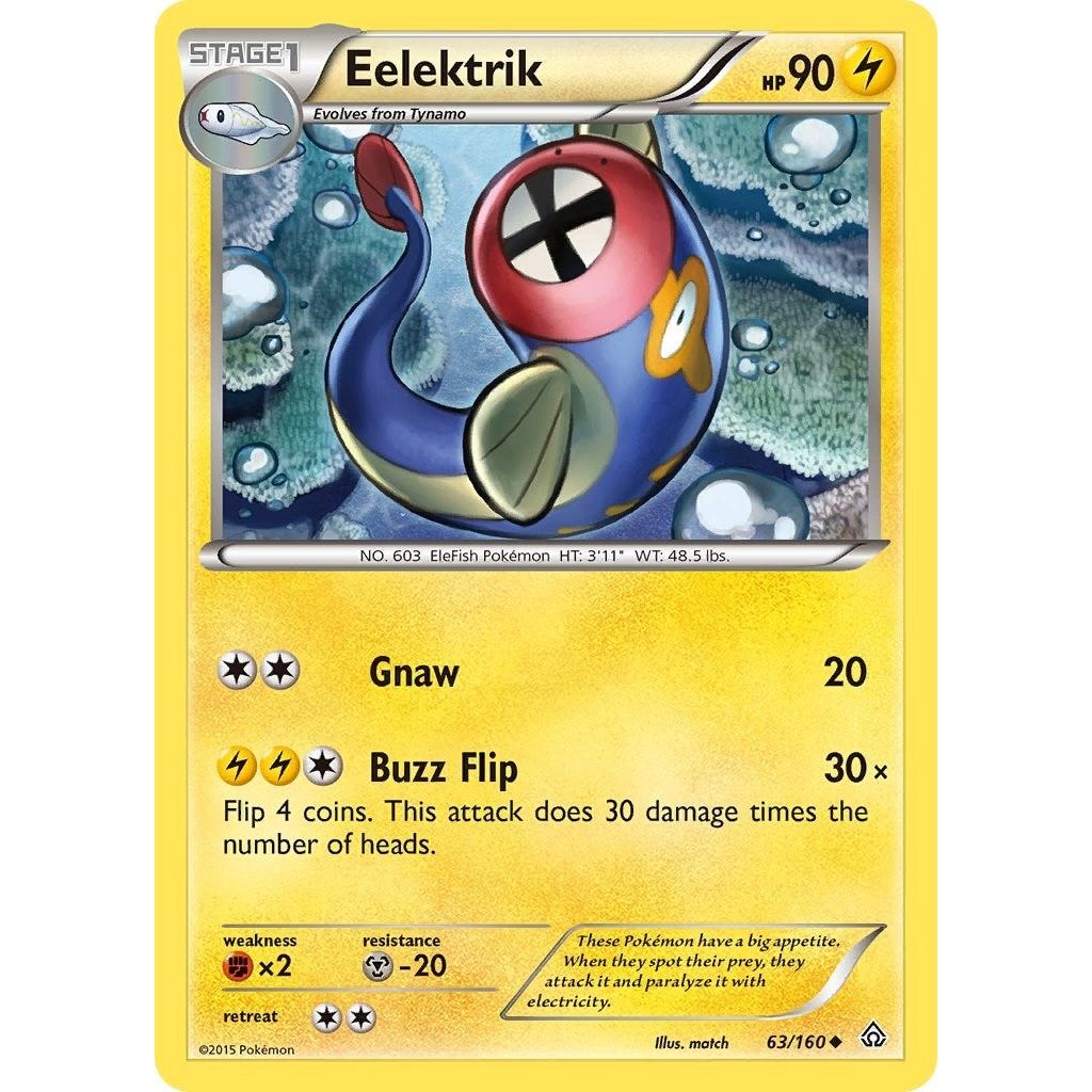 Image for Eelektrik (63/160) (PRC) - Pokemon