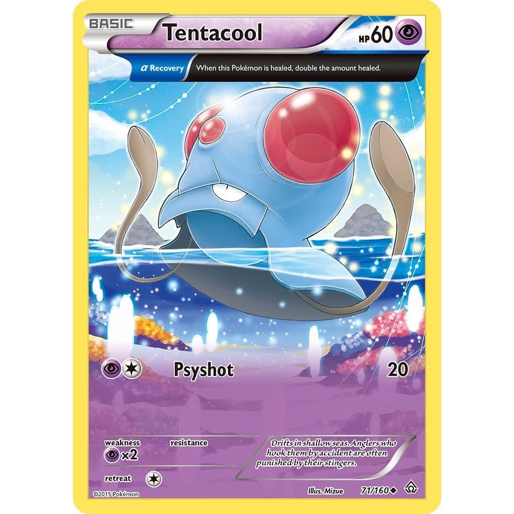 Image for Tentacool (Alpha) (71/160) (PRC) - Pokemon