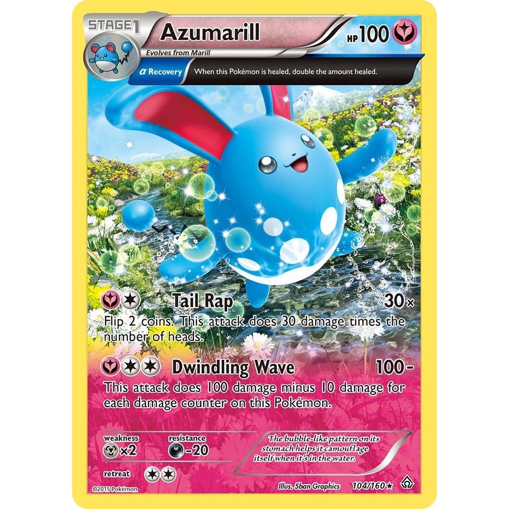 Image for Azumarill (Alpha) (104/160) (PRC) - Pokemon
