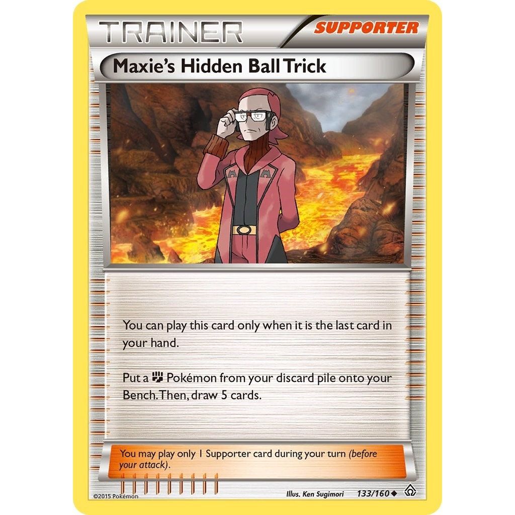 Image for Maxie's Hidden Ball Trick (133/160) (PRC) - Pokemon