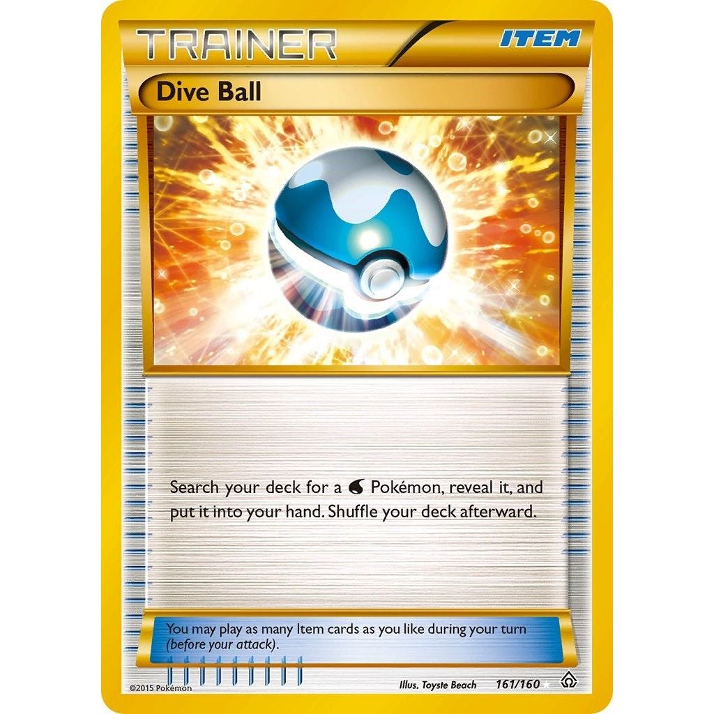 Image for Dive Ball (161 Secret Rare) (161/160) (PRC) - Pokemon