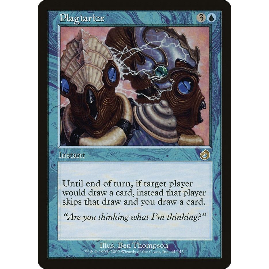 Image for Plagiarize (44) (TOR) - Magic: The Gathering