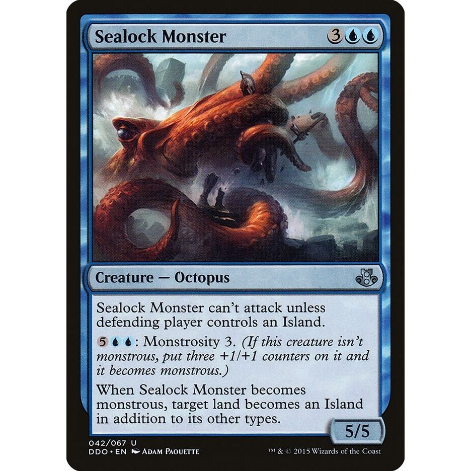 Image for Sealock Monster (42) (DDO) - Magic: The Gathering