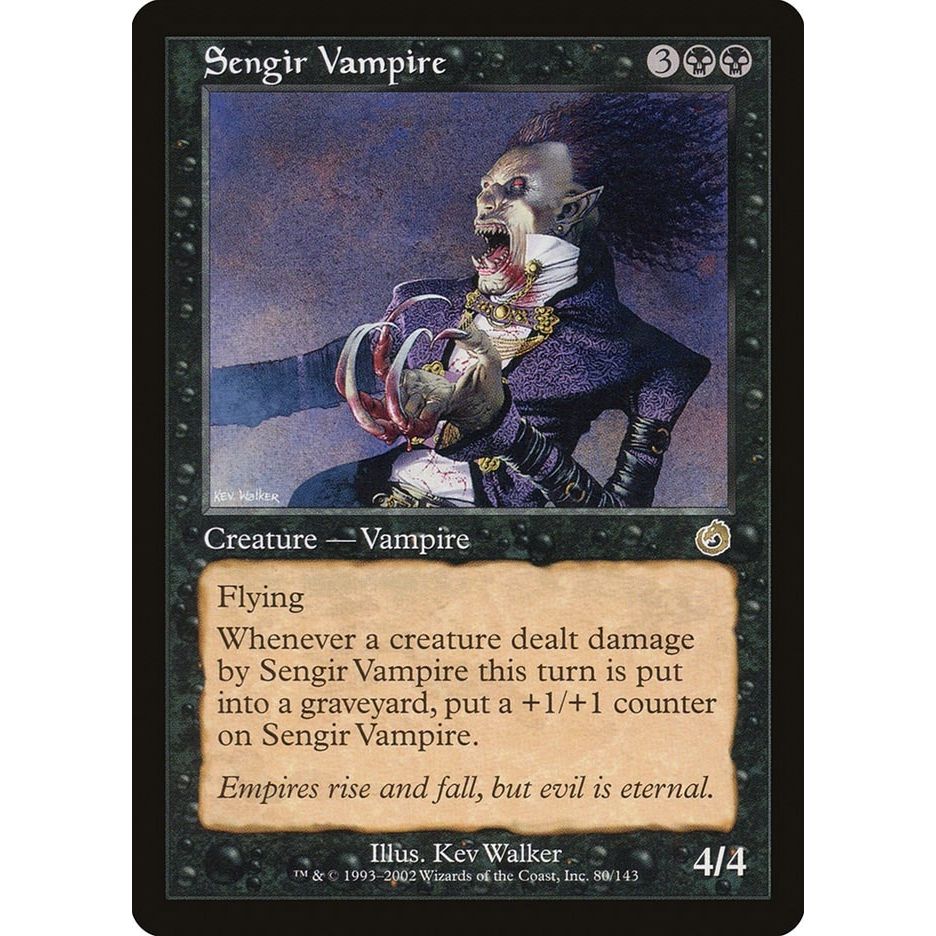 Image for Sengir Vampire (80) (TOR) - Magic: The Gathering
