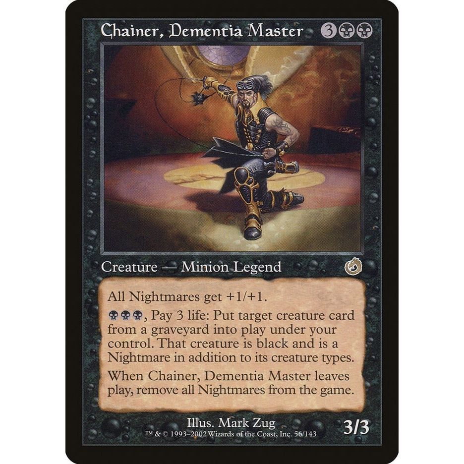 Image for Chainer, Dementia Master (56) (TOR) - Magic: The Gathering