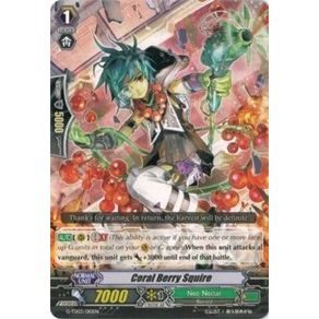 Image for Coral Berry Squire (G-TD03/010EN) (G-TD03) - Cardfight Vanguard