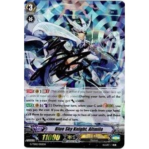 Image for Blue Sky Knight, Altmile (Signed Foil) (G-TD02/002EN) (G-TD02) - Cardfight Vanguard