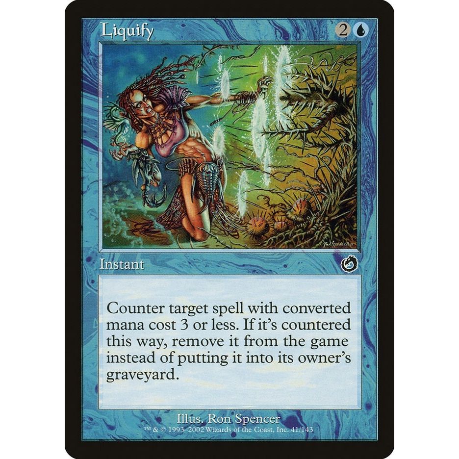 Image for Liquify (41) (TOR) - Magic: The Gathering
