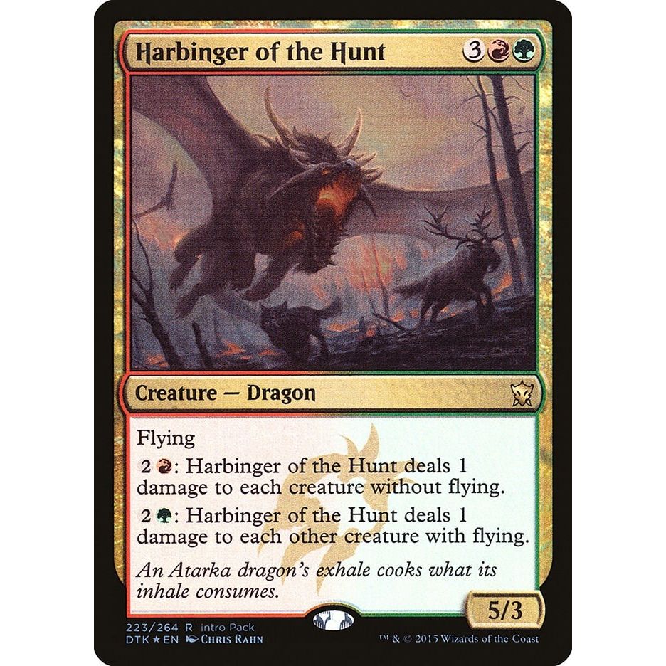 Image for Harbinger of the Hunt (223) (UMP) - Magic: The Gathering