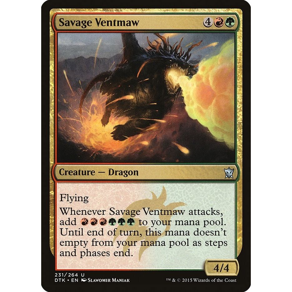 Image for Savage Ventmaw (231) (DTK) - Magic: The Gathering