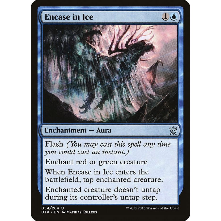 Image for Encase in Ice (54) (DTK) - Magic: The Gathering