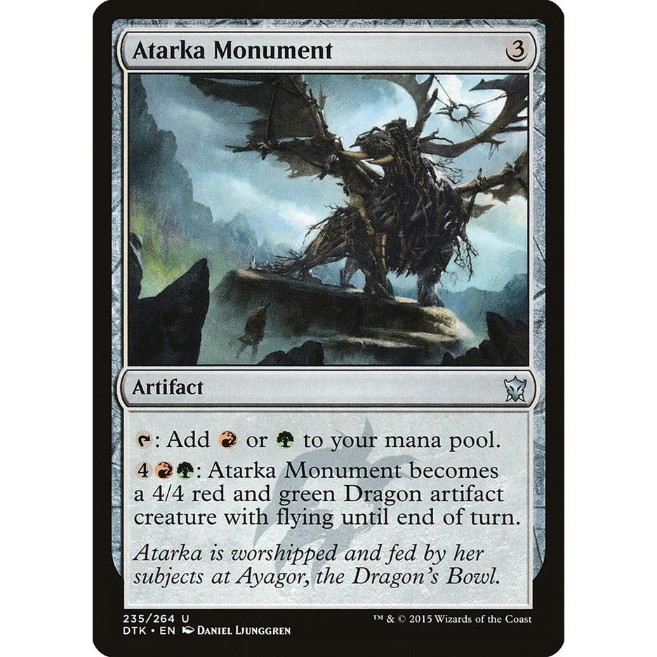 Image for Atarka Monument (235) (DTK) - Magic: The Gathering