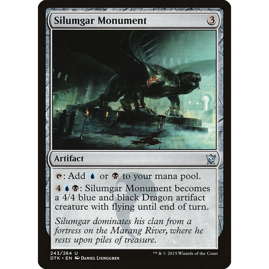 Image for Silumgar Monument (243) (DTK) - Magic: The Gathering