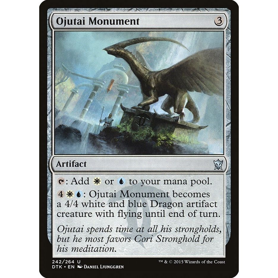 Image for Ojutai Monument (242) (DTK) - Magic: The Gathering