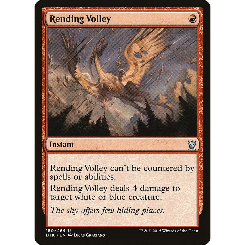Image for Rending Volley (150) (DTK) - Magic: The Gathering