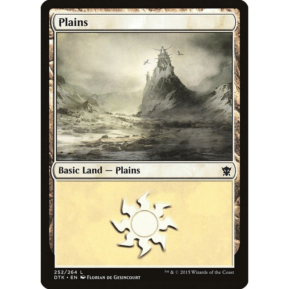 Image for Plains (252) (252) (DTK) - Magic: The Gathering