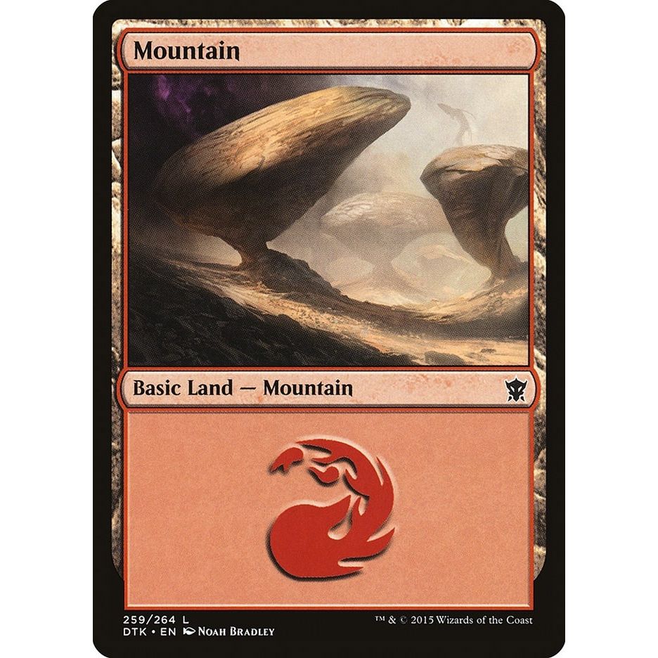 Image for Mountain (259) (259) (DTK) - Magic: The Gathering