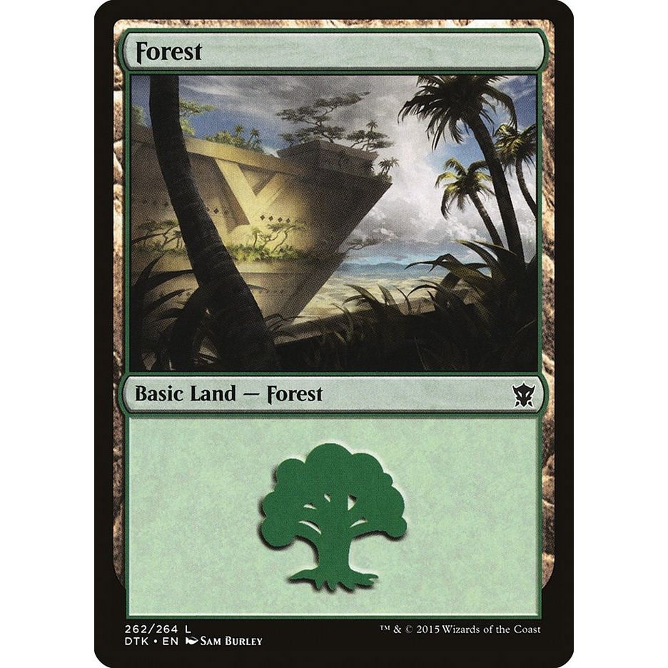 Image for Forest (262) (262) (DTK) - Magic: The Gathering