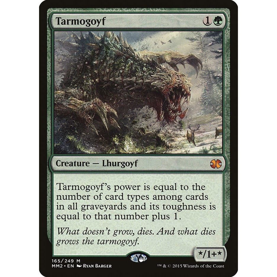 Image for Tarmogoyf (165) (MM2) - Magic: The Gathering